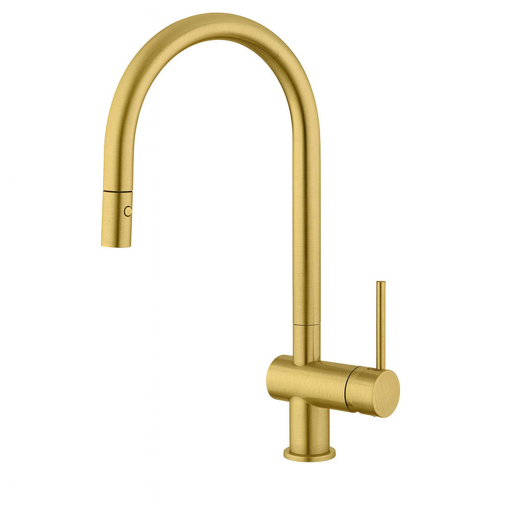 Emmevi Hvaler - kjøkkenbatteri med uttrekk og dusjfunksjon