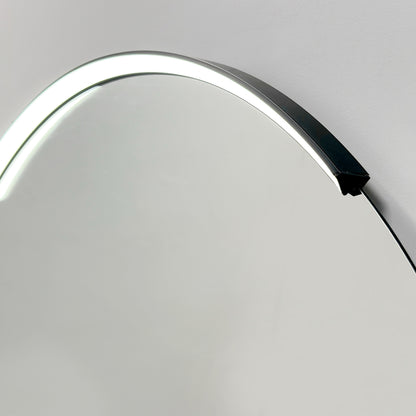 Måne speil med belysning