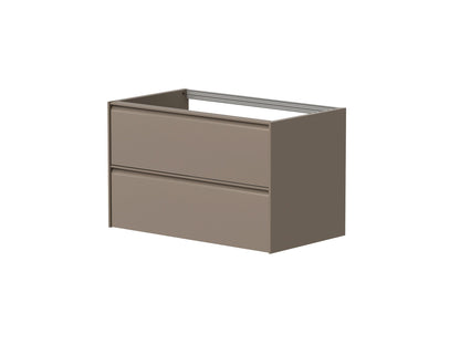 Måne servant benkeskap med 2 skuffer