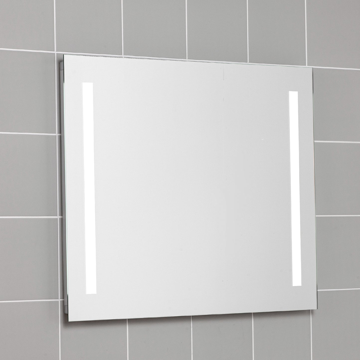 Como, speil med integrert LED- belysning