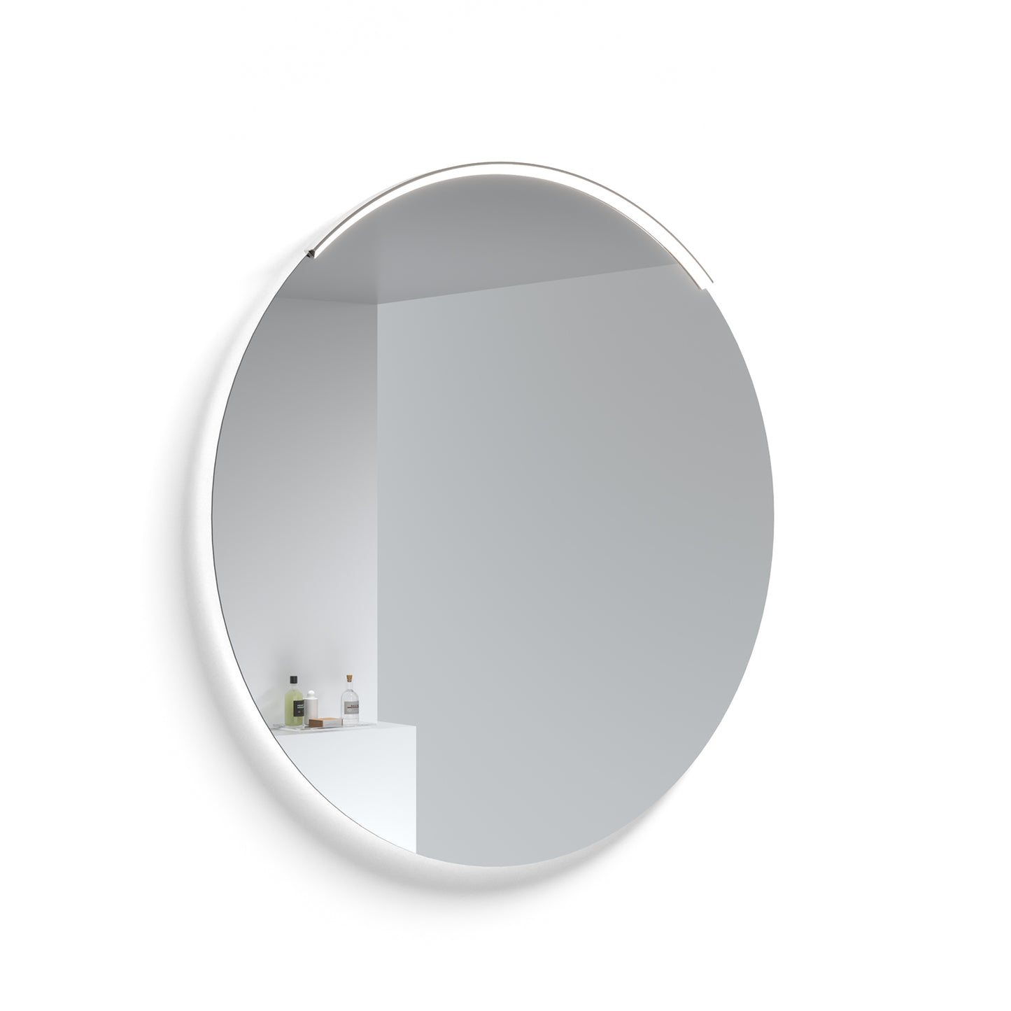 Måne speil med belysning